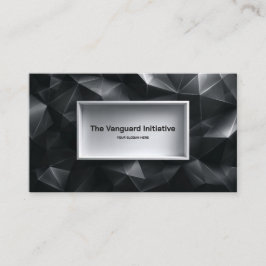 Tarjeta De Visita Geométrico moderno 3D de polos bajos