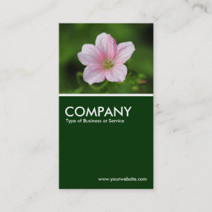 Tarjeta De Visita Geranium - Verde oscuro