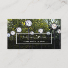 Tarjeta De Visita Gerente de proyectos y directores de proyectos