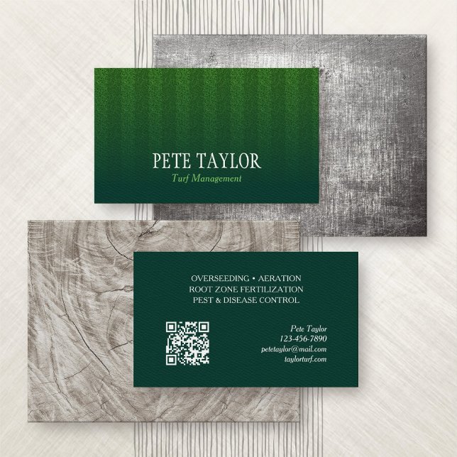 Tarjeta De Visita Gestión de Césped Deportes de Golf (Subido por el creador)
