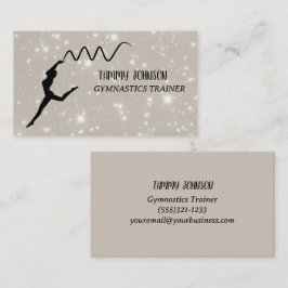 Tarjeta De Visita Gimnasia Sparkle
