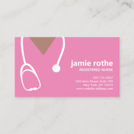 Tarjeta De Visita Ginecología Enfermeras afroamericanas