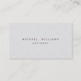 Tarjeta De Visita Ginecologo - Profesional elegante blanco