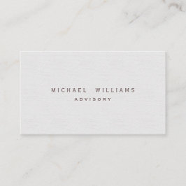 Tarjeta De Visita Ginecologo - Profesional elegante blanco