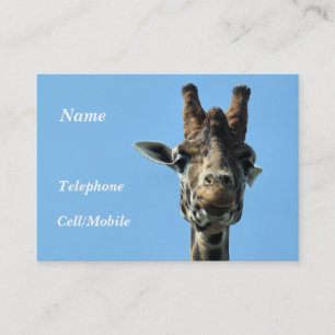 TARJETA DE VISITA GIRAFFE