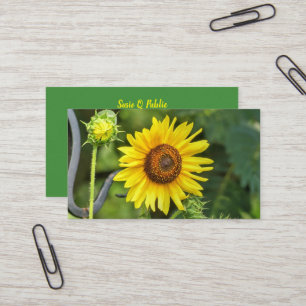 Tarjeta De Visita Girasol
