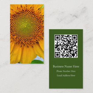 Tarjeta De Visita Girasol