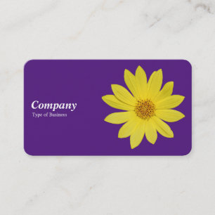 Tarjeta De Visita Girasol Helianthus 'Lemon Queen' - Royal Purple
