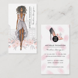 Tarjeta De Visita Girly New York Fashion Designer