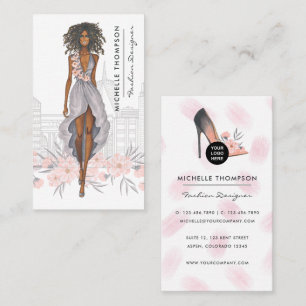 Tarjeta De Visita Girly New York Fashion Designer