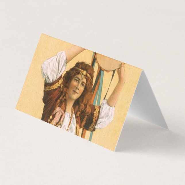 Tarjeta De Visita Gitano SUPERIOR (Reverso)