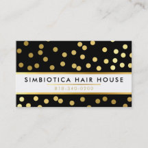 GLAM CONFETTI moderno lindo patrón de puntos dorad