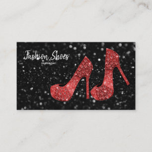 Tarjeta De Visita Glam Shoes High Heels