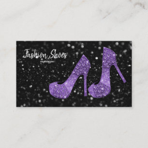 Tarjeta De Visita Glam Shoes High Heels