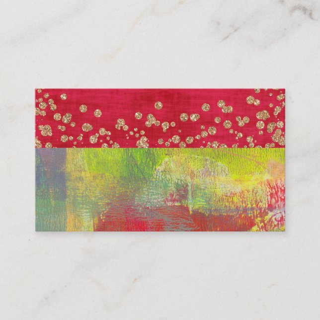 Tarjeta De Visita Glamour cosmopolita (Anverso)