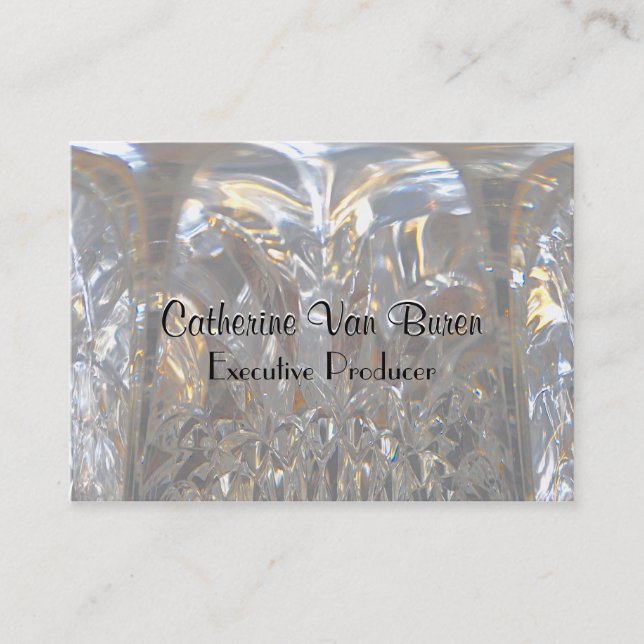 Tarjeta De Visita Glayce Hill Elegant Professional (Anverso)