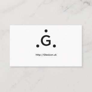 Tarjeta De Visita Glexicon Reino Unido