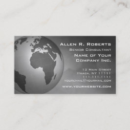 Tarjeta De Visita Global Corporate International Trading Company