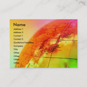 Tarjeta De Visita Globe  