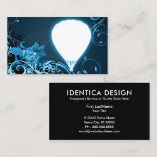 Tarjeta De Visita globo de aire caliente de alta fidelidad