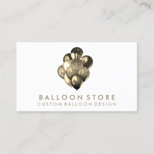 Tarjeta De Visita Globo de decoración de fiesta de evento de brillo 