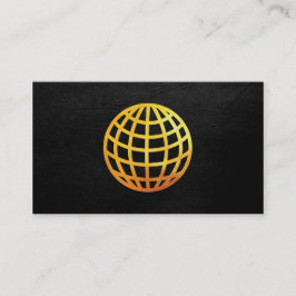 Tarjeta De Visita Globo de Oro | Ejecutivo