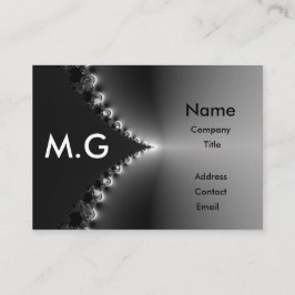 Tarjeta De Visita Gloria metalizado