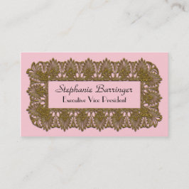 Tarjeta De Visita Gloriaphae Piza Elegant Professional