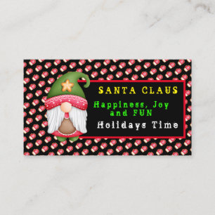 Tarjeta De Visita Glove Gnome Personalizar Color y texto