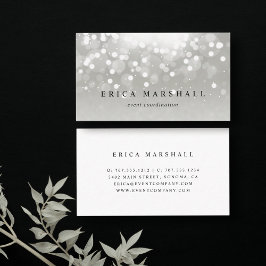 Tarjeta De Visita Glow Platinum