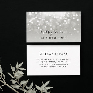 Tarjeta De Visita Glow Platinum