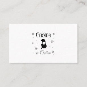 Tarjeta De Visita Gnome para Navidades 2