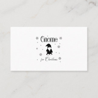 Tarjeta De Visita Gnome para Navidades 2