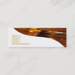 Tarjeta de visita Gold Coins