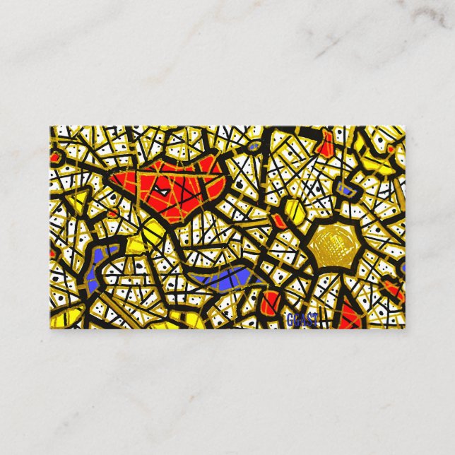 Tarjeta De Visita GOLD Collection - GGAST - Business Card (Anverso)