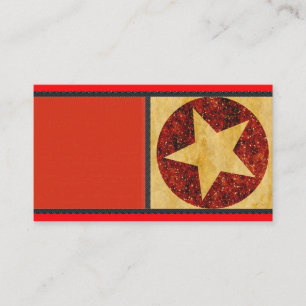 Tarjeta de visita Gold Star