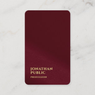 Tarjeta De Visita Gold Text Luxury Premium Pearl Ocean Tamaño japoné