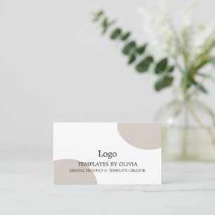 Tarjeta de visita Golden Bloom