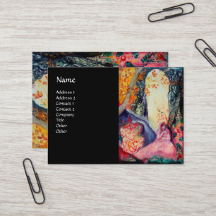 Tarjeta De Visita GOLDEN DREAM / Oriental Day Spa Tratamientos, Negr