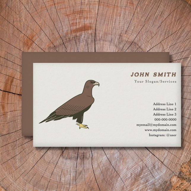 Tarjeta de visita Golden Eagle (Golden Eagle Business Card)
