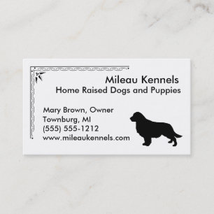Tarjeta De Visita Golden Retriever