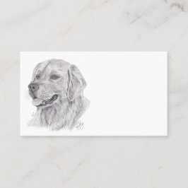 TARJETA DE VISITA GOLDEN RETRIEVER