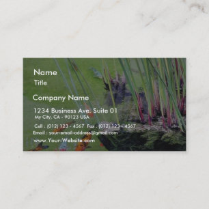 Tarjeta De Visita Goldfishes
