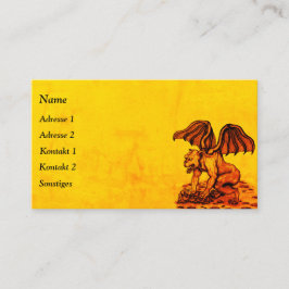 Tarjeta De Visita Golem Gargoyle