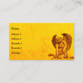 Tarjeta De Visita Golem Gargoyle
