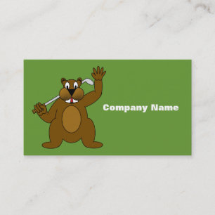 Tarjeta De Visita ¡Golfer Gopher Solo Ve A Perder!
