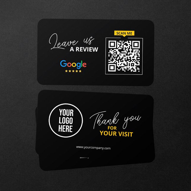 Tarjeta De Visita Google Déjanos Código QR de Reseña Comercial Graci (Subido por el creador)