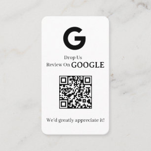 Tarjeta De Visita Google Reviews QR Enlace personalizado de coment