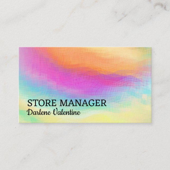 Tarjeta De Visita Gorgeous business cards (Anverso)