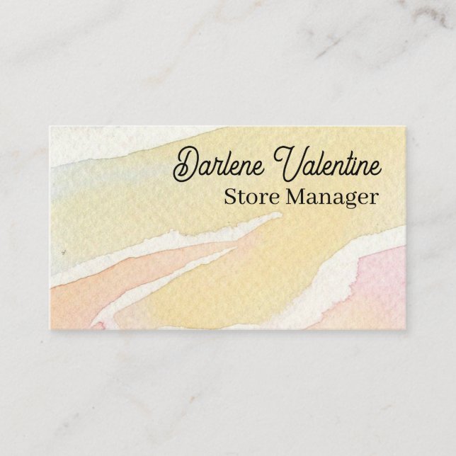 Tarjeta De Visita Gorgeous business cards (Anverso)